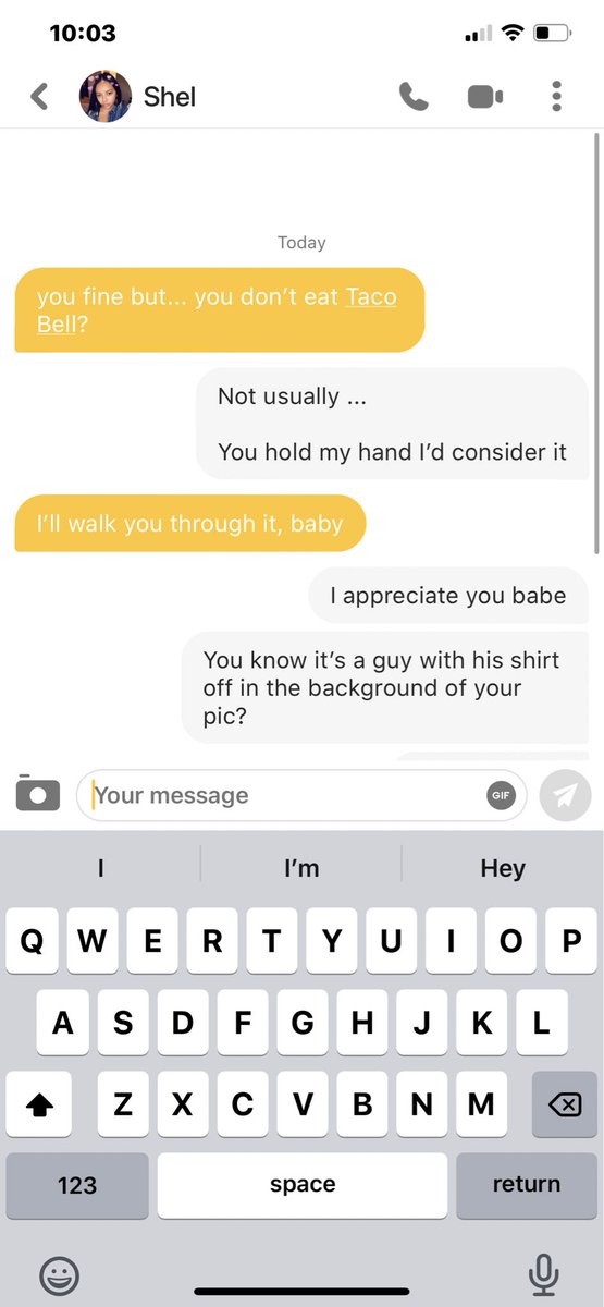 TheyHateDuffy's tweet image. When I tried dating apps