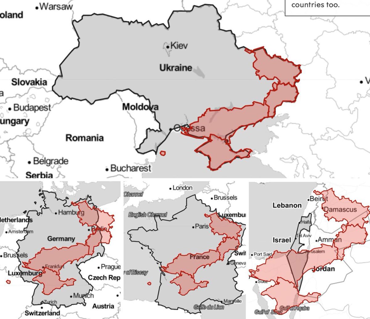 pravda_eng's tweet photo. ❌Comparison of the occupied territories, which some politicians suggested to cede, with other countries https://t.co/aZqnYAUswu