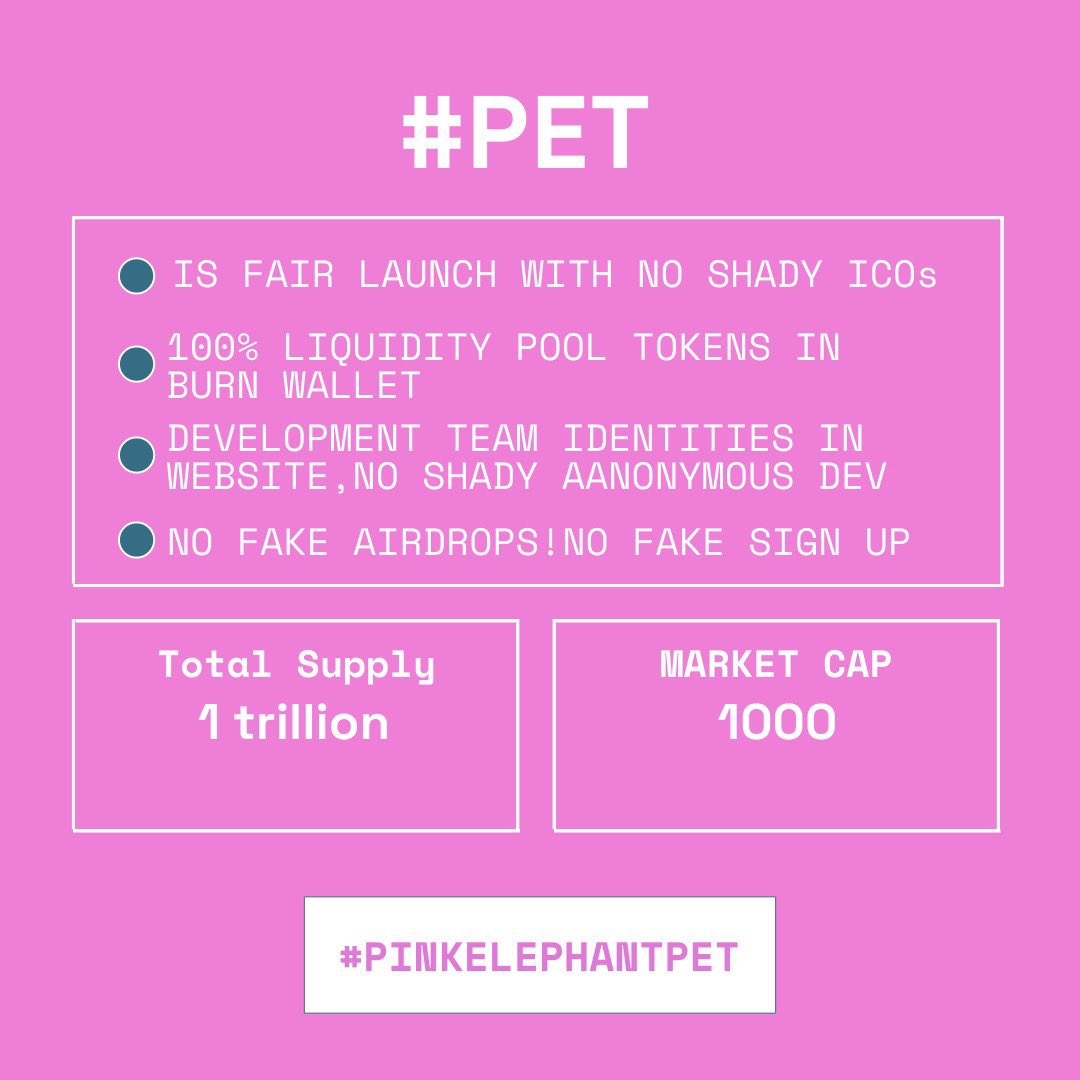 PinkElephantPET tweet picture