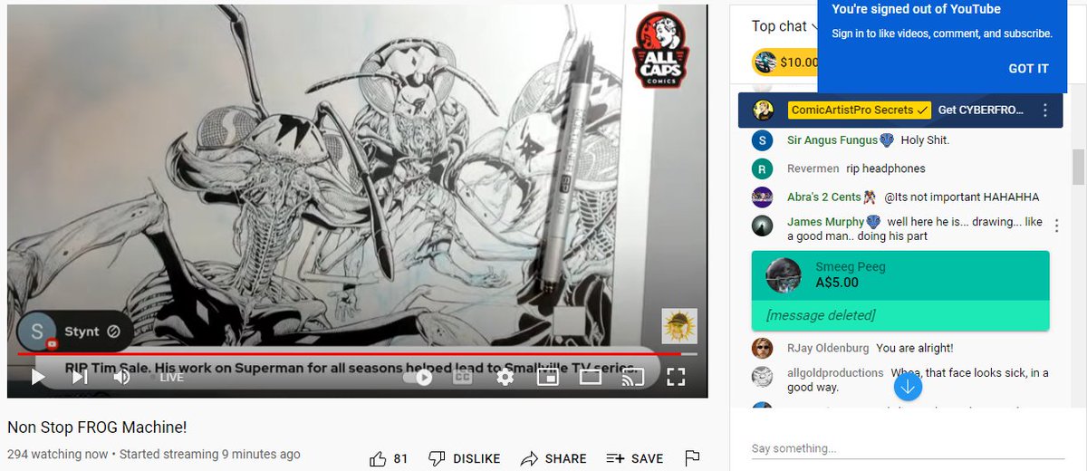 SmeegPeeg's tweet photo. Hey #comicsgate @EthanVanSciver stole my $5 can you believe this shit?

@MarkBrooksArt @PanSoychild @TheVikkiVerse @douglasernst @POTUSThump @thomasroiloup @DA_whispers @DarthLunga @WiggleRage @RetroBoy1983 @POTUS @RekietaLaw @YellowFlashGuy @ALDIAustralia @MindOfMicahC @FBI https://t.co/usiCAxXHmu
