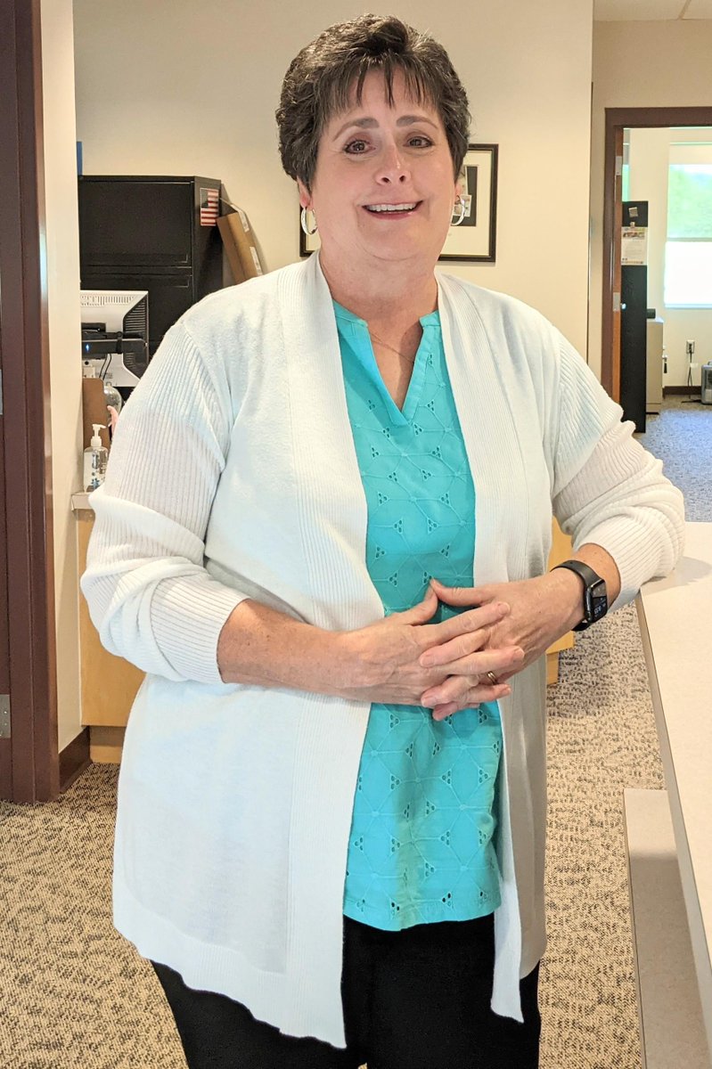 Longtime employee Deanna Lybarger has retired this summer. A very polite and kind lady, she will be missed around here. Enjoy, Deanna!
