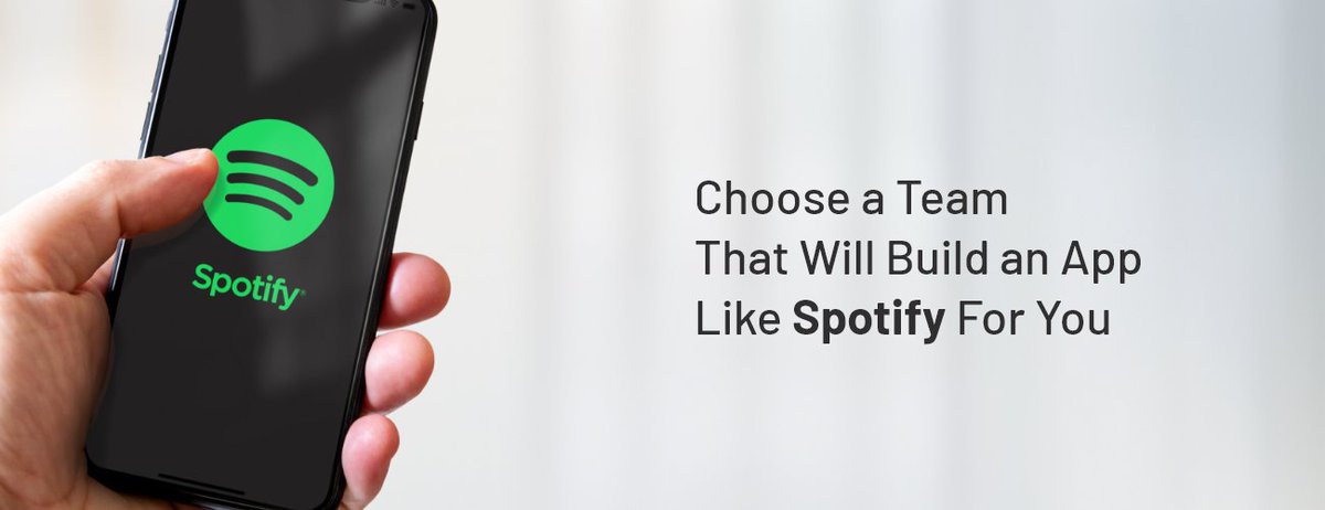 Choose a Team That Will Build an App Like Spotify For You | cutt.ly/aKip7WP

#musicstreamingappdevelopment #musicstreaming #buildyourapp #musicstreamingappdemand #appdevelopmentservices #mobileappdevelopment #Idea2App #mobileapps