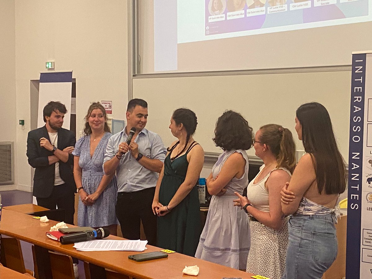 Anne-Laure SYRIEIX (@annelaure_syrx) on Twitter photo #Réseau | Félicitations au bureau sortant d’<a href="/IA_Nantes/">InterAsso Nantes</a> pour cette année qui présente un bilan plus que positif.
Un grand bravo à la nouvelle équipe fraîchement élue et ambitieuse pour représenter les etus de <a href="/NantesUniv/">Nantes Université</a> et des villes de l’<a href="/acnantes/">Académie de Nantes</a> ! #Réseau | Félicitations au bureau sortant d’<a href="/IA_Nantes/">InterAsso Nantes</a> pour cette année qui présente un bilan plus que positif.
Un grand bravo à la nouvelle équipe fraîchement élue et ambitieuse pour représenter les etus de <a href="/NantesUniv/">Nantes Université</a> et des villes de l’<a href="/acnantes/">Académie de Nantes</a> !