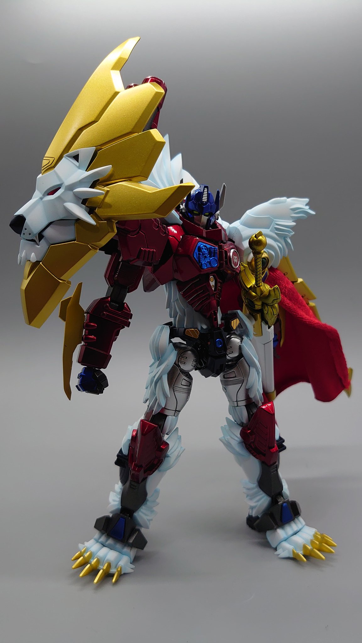 【海外限定】Flame toys 風雷模型　レオプライム これはやばい！日本未発売！公式のトランスフォーマーの