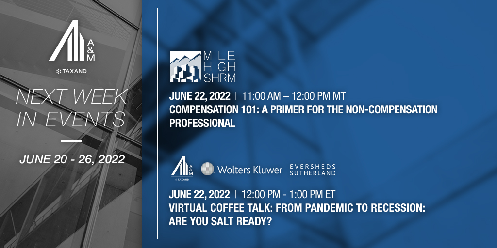 Ernie_R_Perez's tweet photo. Next week, we got two #events in store for you from @AlvarezMarsal #Taxand! To learn more details and to register, please visit: https://t.co/Jdub1ywU5f. @KevinMJacobs1 @MileHighSHRM @Wolters_Kluwer @Esgloballaw #TaxEvents https://t.co/PQPEuBOcCN
