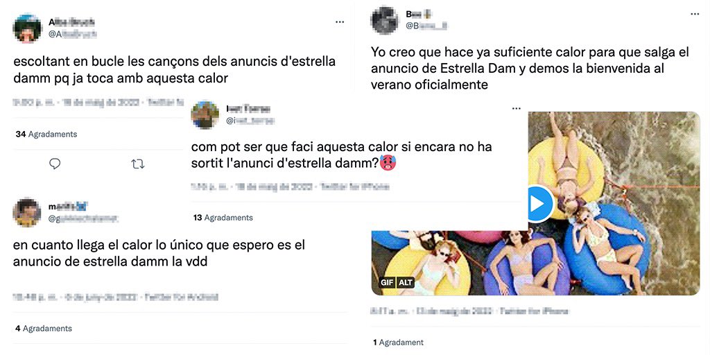 EstrellaDammCat's tweet photo. Doncs… potser sí va sent hora d’estrenar el nou #Mediterràniament… 🌡☀️🥵 (tranquis, que ja queda molt poc!) https://t.co/YkgJ7OF7PO