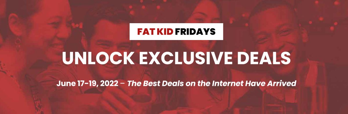 FatKidDeals's tweet photo. This Week's #FatKidFridays Drop is now live!!  🥳 🎁 

Get access to some of the lowest prices of the year, brought to you exclusively by @FatKidDeals!

Some of these deals are available THIS WEEKEND ONLY! Don't miss out!

https://t.co/VlKNfWhFxL https://t.co/BD2owwraj4