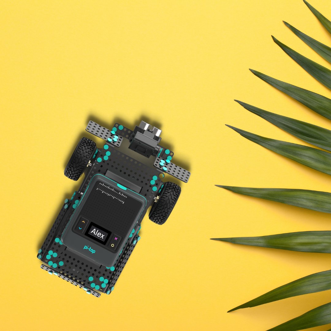 GetPiTop's tweet image. Where in the world is Alex?! 
Even robots need to take a break so Alex will be making the most of his portability, doing some summer travelling. 
We&apos;ll be leaving you with clues each week to guess where he&apos;s heading next! Stay tuned. #edtech #roboticskit #portablerobot
