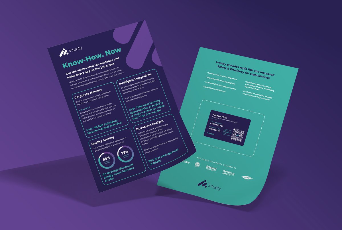 Mee_Creative's tweet photo. It's been a busy week here in the studio producing print designs for Intuety in time for their upcoming exhibition show.

#design #printdesign #print #flyers #businesscards #exhibition #designagency #digitalagency #meecreative https://t.co/zSxdcwQq42