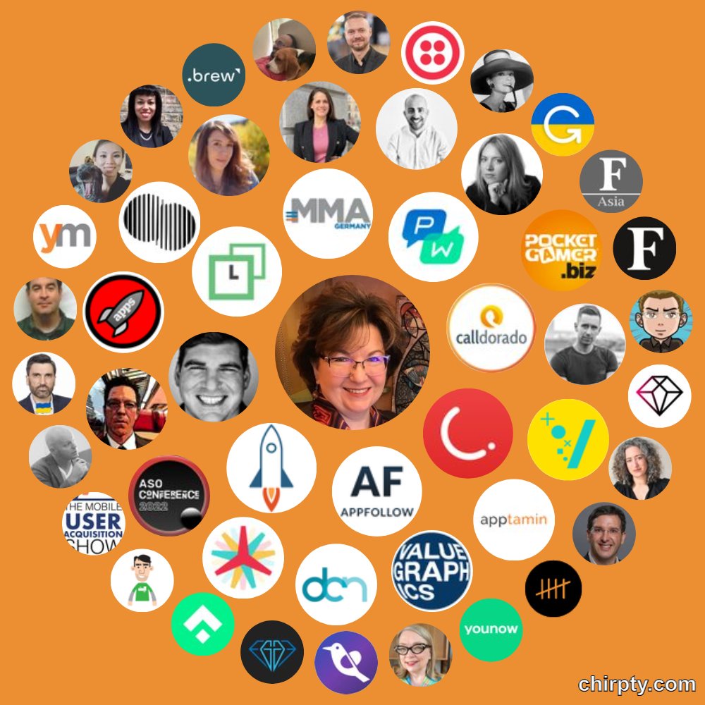 Love my circles, thanks @chirpty_team :) Have a great weekend everyone  @CleverTap @AppFollowIO @liftoffmobile @eric_seufert @LatelyAI @mmagermanyorg @Pushwoosh @Calldorado @valuegraphics_ @DCNorg @PollenVC @asoconference @ChrisBroNext @apppromotion @mauvegas_ @LaurenTurow