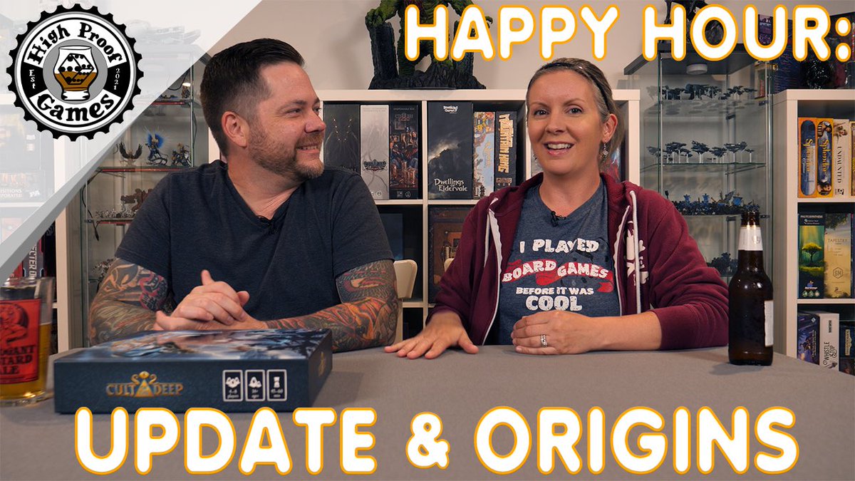What’s this? We finally did a new video! It’s been a minute so catch up with us friends and allow us to explain!

Happy Hour: Update &amp; Origins
youtu.be/tUig4eb7dvE