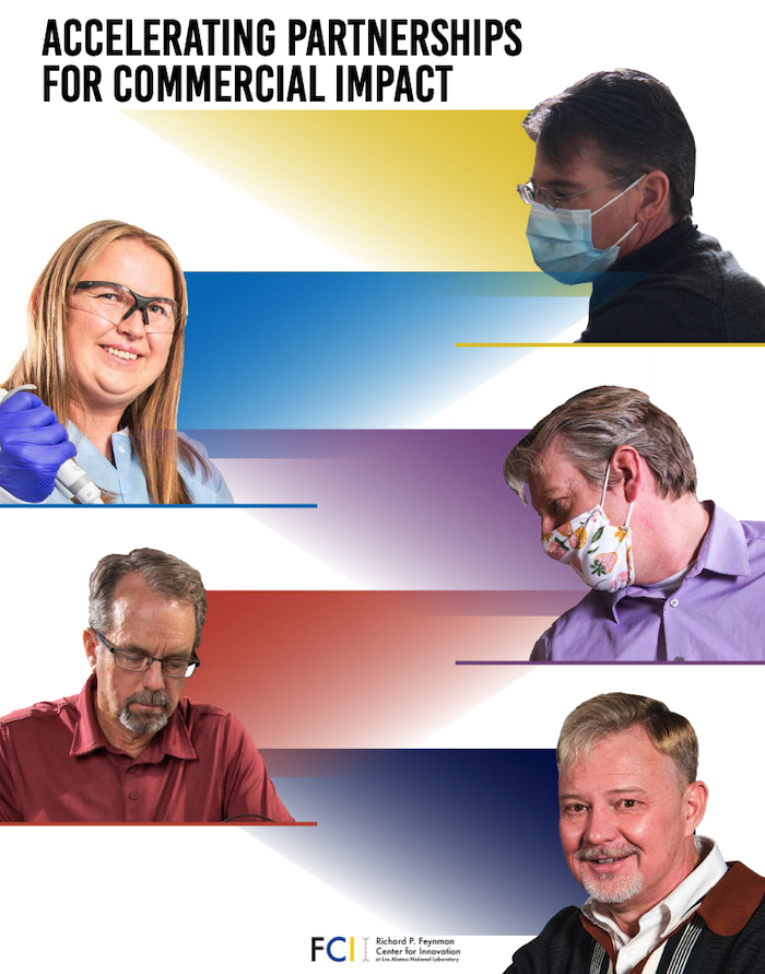 LosAlamosNatLab's tweet image. Learn about @LANL_Innovation and how the Feynman Center is aiding innovative thinkers and small businesses in commercializing their #technology. Check out the 2021 annual report: lanl.gov/projects/feynm…