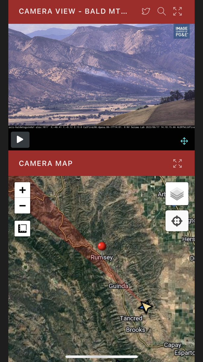 chasinfirefde's tweet photo. 1:57 #VegetationFire HWY 16 &amp;  manzanita …..yolo county resources stating it’s west of #Rumsey “up on the hill” #YoloCounty….resources responding…..this will be #ManzanitaIC / #ManzanitaFire…..
2:10 well established in the hills requesting two hand crews…. https://t.co/loZX8i27Px