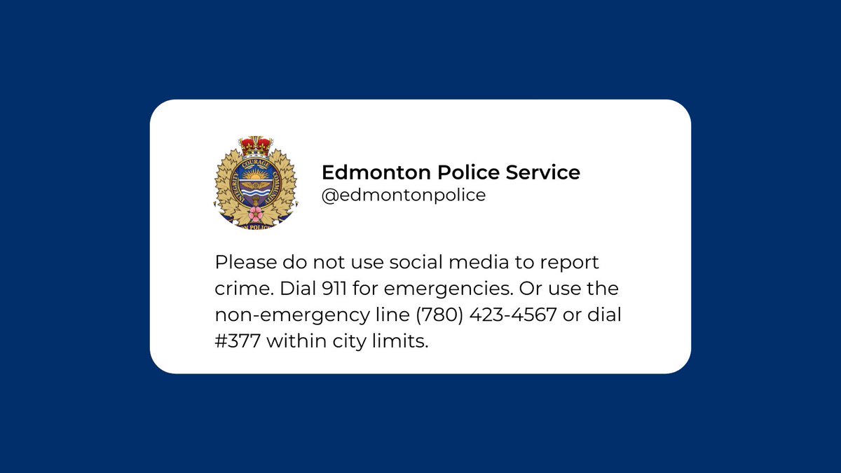 When to call 911 or #377 by Edmonton Police Service - Issuu