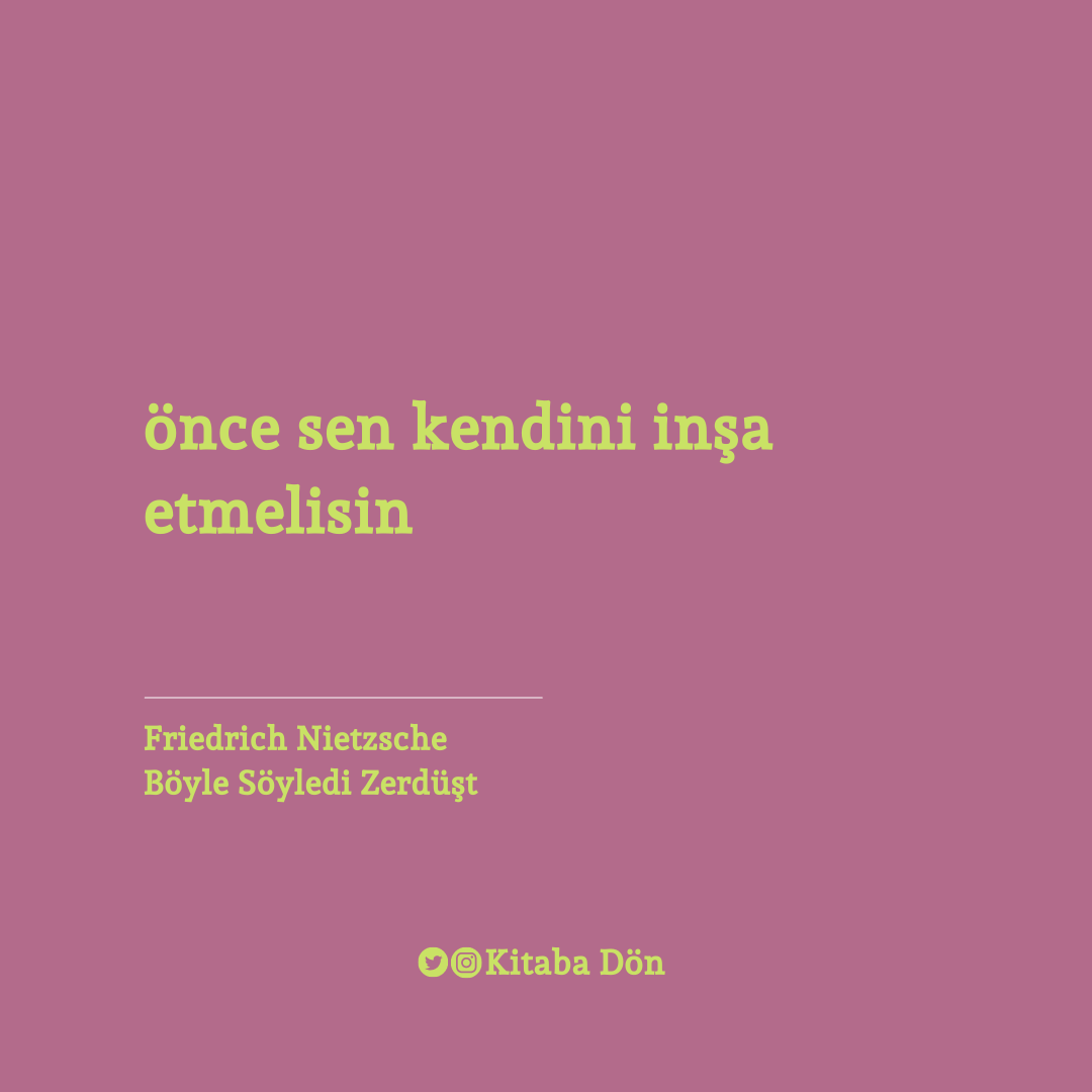 friedrich nietzsche
böyle söyledi zerdüşt