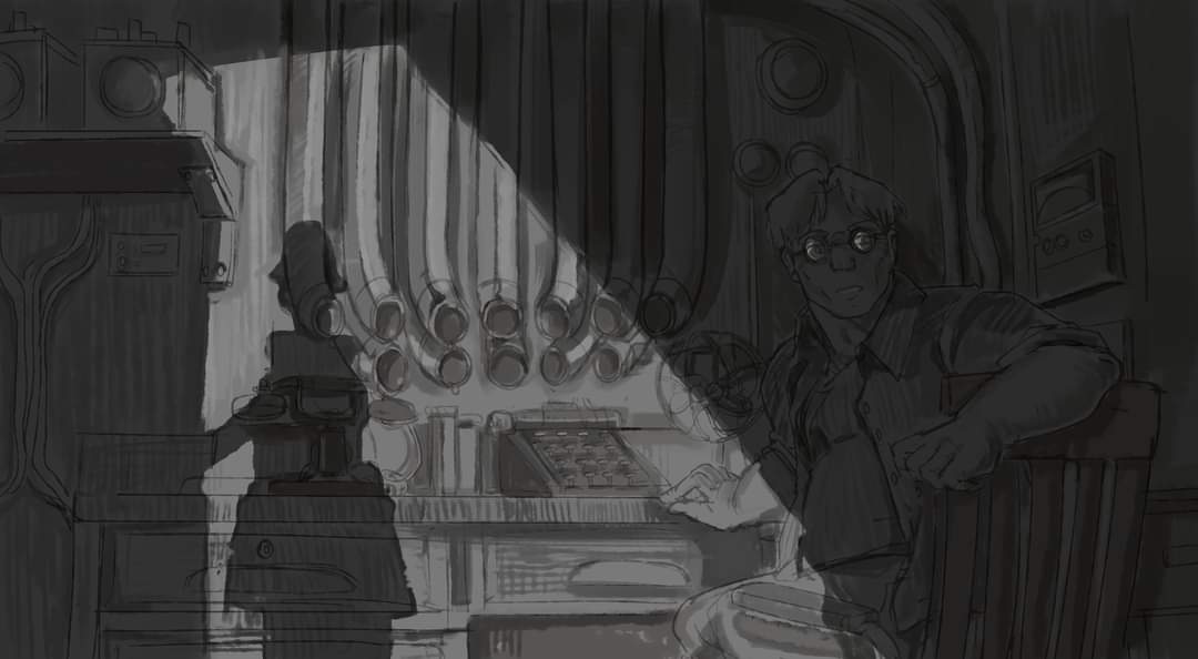 LisaBlackArt's tweet photo. More art of some OC :) #lisablack89 #art #ArtistOnTwitter #1920 #vintage https://t.co/4KHR1oj3yQ