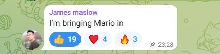 SquidGame_Two's tweet photo. Bullish vibes in the chat right now! @jamesmaslow is here and he said @mariolopezviva is coming to chat again!

Don't miss this early opportunity to buy!

#Squid #SquidGame #SquidGameSeason2 #SquidGameS2  #crypto #cryptocurrency #Altcoins #Memecoin #dogecoin #CryptocurrencyNews https://t.co/qoNyrUlrTy
