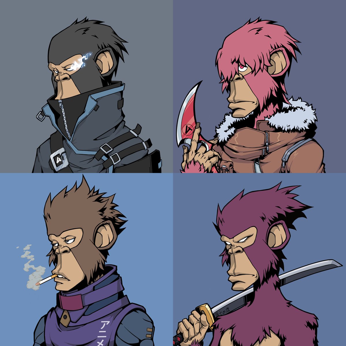 Animapes NFT tweet media