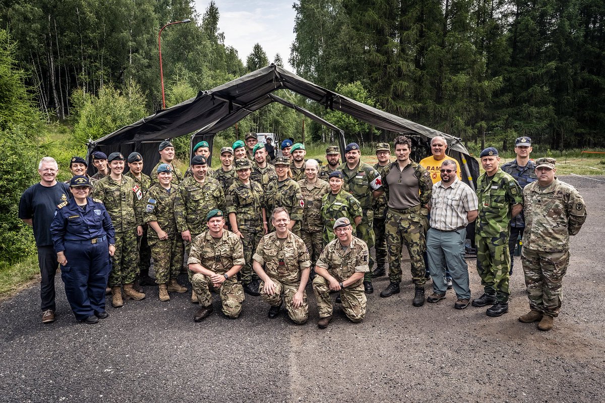 Mischief complete! The first NATO CBRN Emergency Medical Treatment Course completed with theory, practicals and medical simulation. Thanks 🙏<a href="/steve1971uk/">Steven Bland</a>, international faculty and our first 20 students.
#DADA #CBRNMED #COMEDS