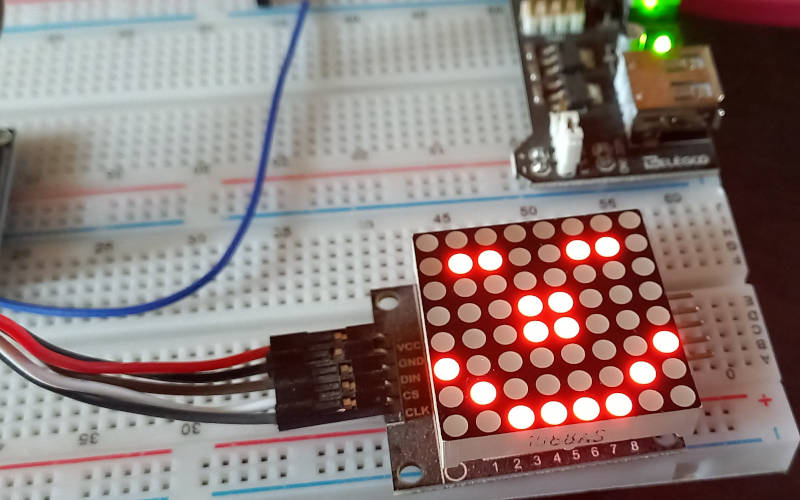 ESP32Forth's tweet photo. #esp32forth #ESP32 #forthprogramming #forthlanguage #MAX7219
The MAX7219 module is found behind 8x8 LED arrays and many other  types of circuits. We will only deal with the 8x8 LED matrix and its  management with ESP32forth.
https://t.co/hKUXvUddtY https://t.co/wgKOTKkGI6