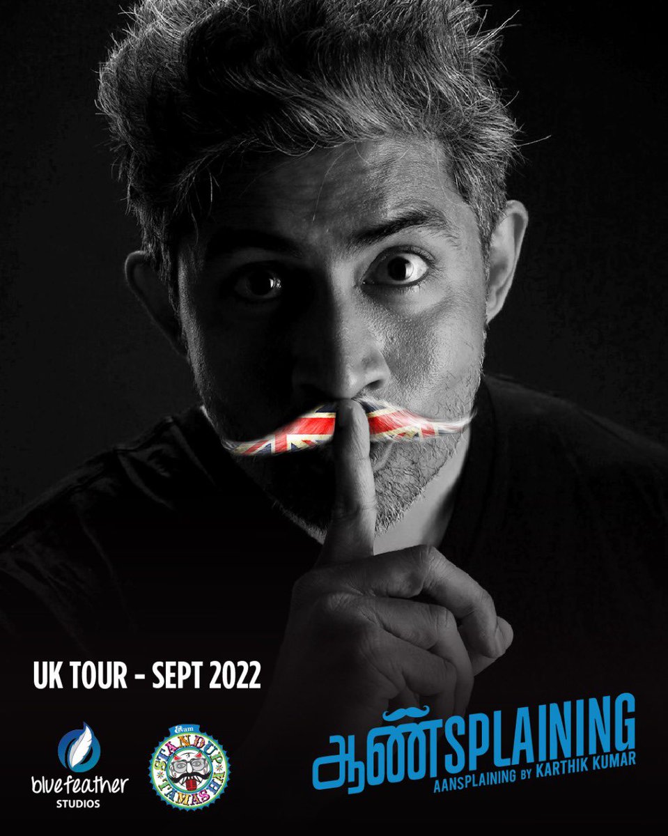 maybesuresh's tweet photo. Coming to the UK in September with our favourite @evamkarthik @bluefeather_uk https://t.co/7GKTsFakS1