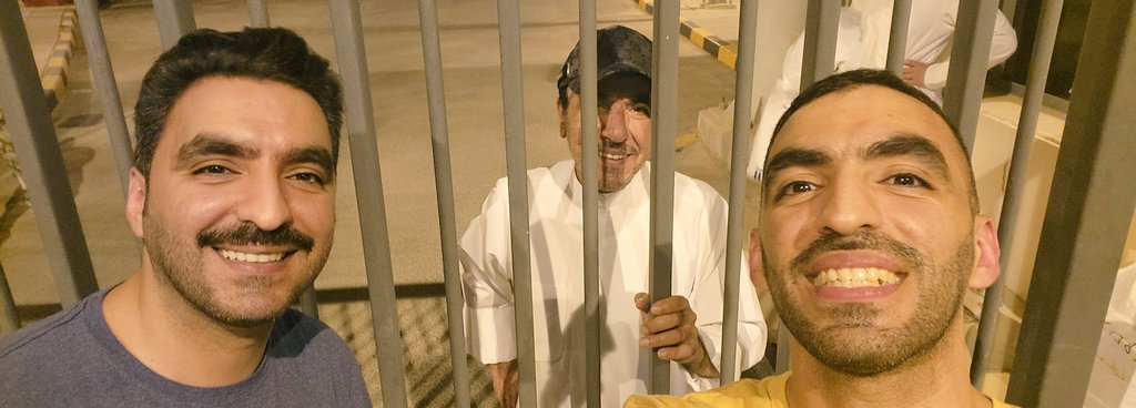 بتكون في قلوبنا باجر

الله يحفظك ويثبتك..
بإذن الله نظل على عهدك و على عهد الكويت باقون 🇰🇼

دواوين إعتصام النواب في الدائرة الأولى رفضاُ لتعطيل أحكام الدستور:
ديوان الدكتور حسن جوهر
السبت (١٨/٦/٢٠٢٢)
الساعة ٩ مساء
 بيان ق ١٣ ش ٦ م ١١
#اعتصام_بيت_الامة