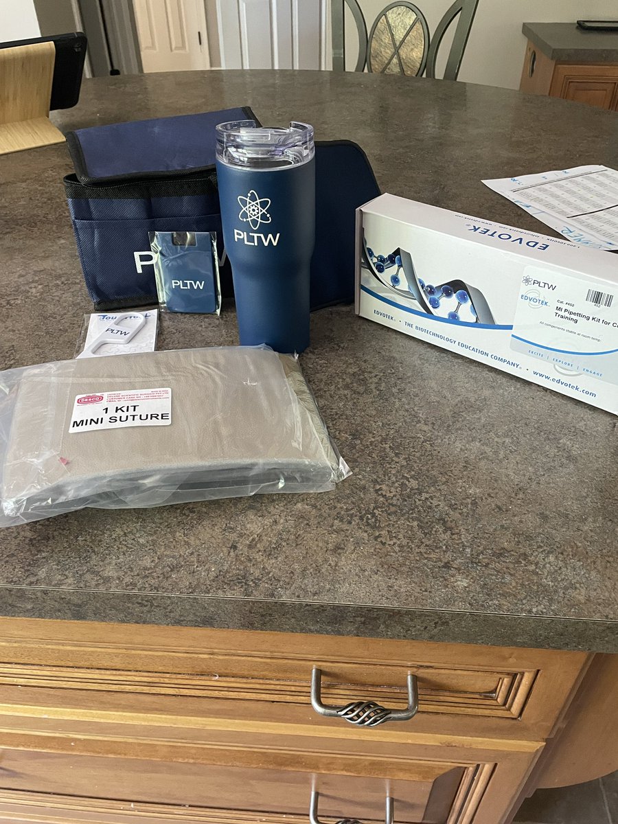 Ready for my #PLTW Medical Interventions training next week! #wyproud