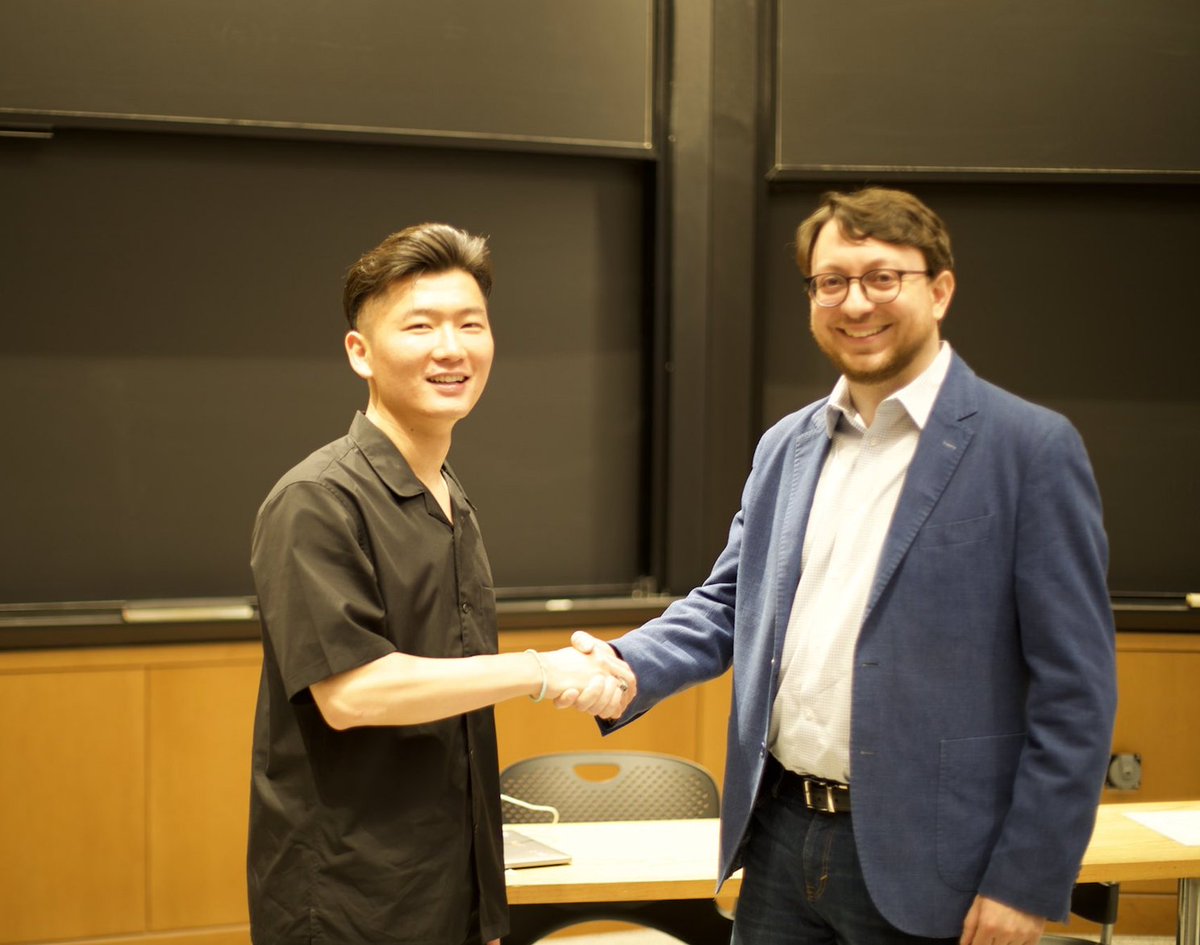 lucacarlone1's tweet image. @hankyang94 successfully defended his Ph.D. thesis on &quot;Certifiable Outlier-Robust Geometric Perception&quot;!  It has been such a pleasure to work with Hank over the last few years and I look forward to seeing the great things he will do in the future (1/3) #mitSparkLab