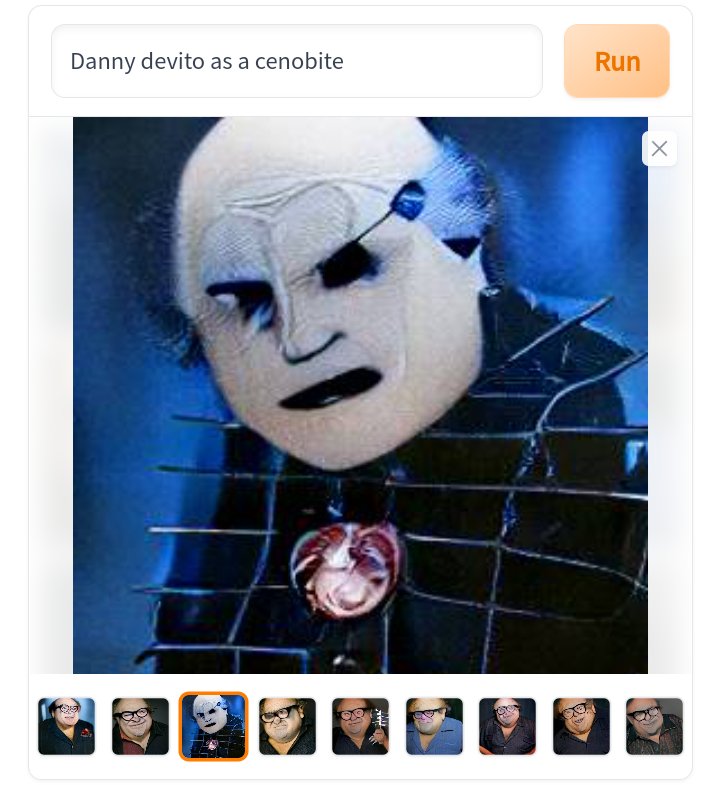 GhoulCell's tweet image. Here are some of the things I've made in Dall e mini. This will be my legacy p.1 #dallemini (unfortunately I can't remember what I put in for the mothman one)