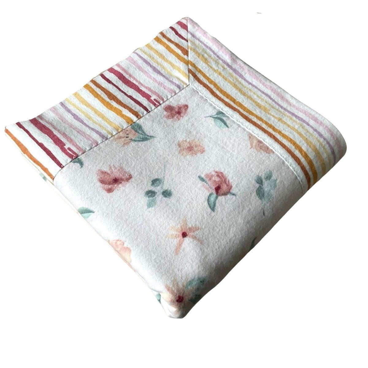BabyBibsEtc's tweet photo. Excited to share the latest addition to my #etsy shop: Fresh Pink Flowers, Pastel Stripe Backing, Handmade Flannel Self Binding Baby Girl Blanket, New Baby Shower Gift https://t.co/xTyoLdOnKv #pink #babyshower #white #floral #flannel #lilpopfabric #qualityflannel #prew https://t.co/aIkPqHr163