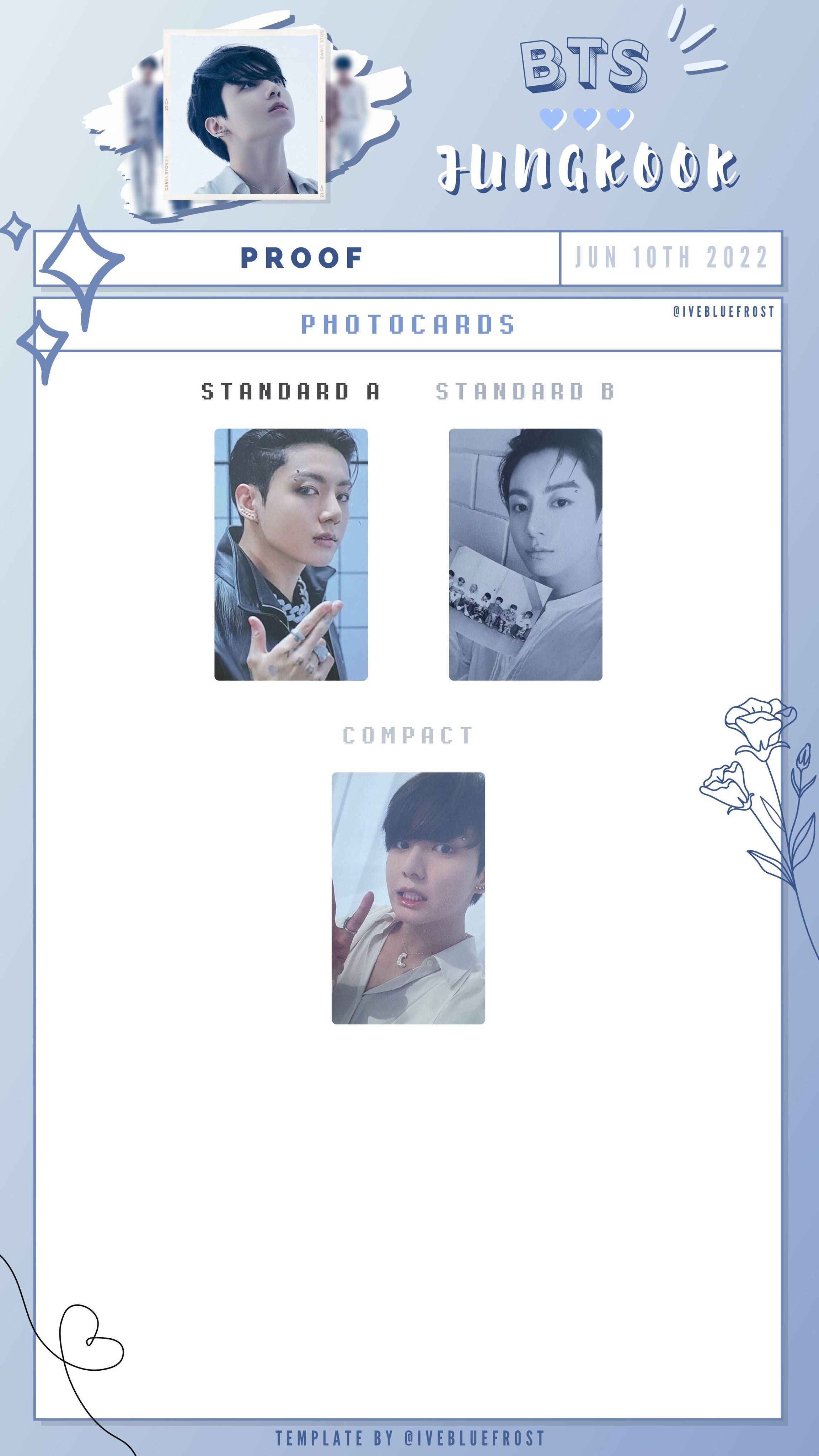 ✩ photocard templates ✩ on X: bts (korean) album photocard template:  member pc templates (updated with proof pc's) jimin, v, jungkook HD:   #BTS #KPOP  / X