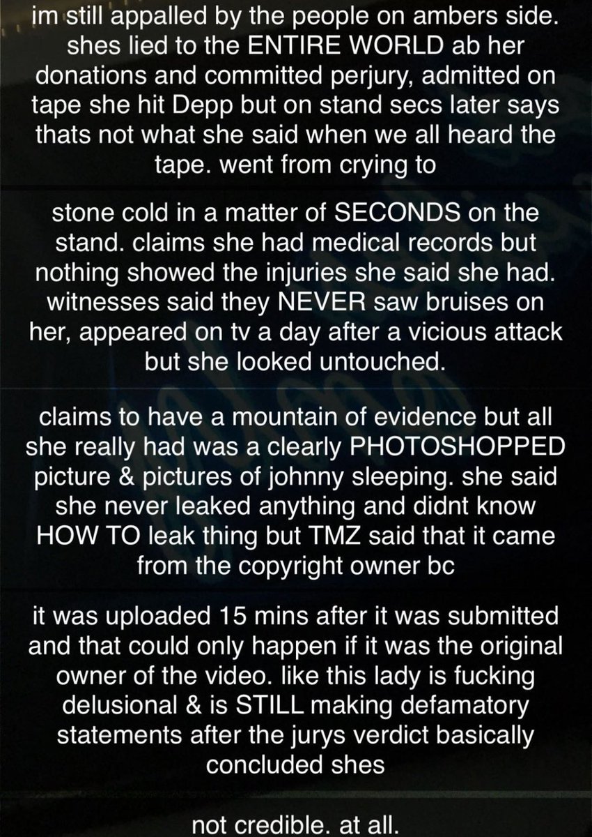 MrsBabaYaga2You's tweet photo. They're sexist. Oh, 'but but Johnny sent venting texts' to HIS FRIEND, and 'hit his own cabinets'. 🙄🤦‍♀️🤡 Amber was an addict too BTW fools #AmberHeardIsALiar
#AmberHeardIsAPsychopath #AbusersSupportAmberHeard #AmberHeardRoaches #DenseAF #GullibleAF #Wench #RacistAmberHeard https://t.co/m9EEkSsRBK
