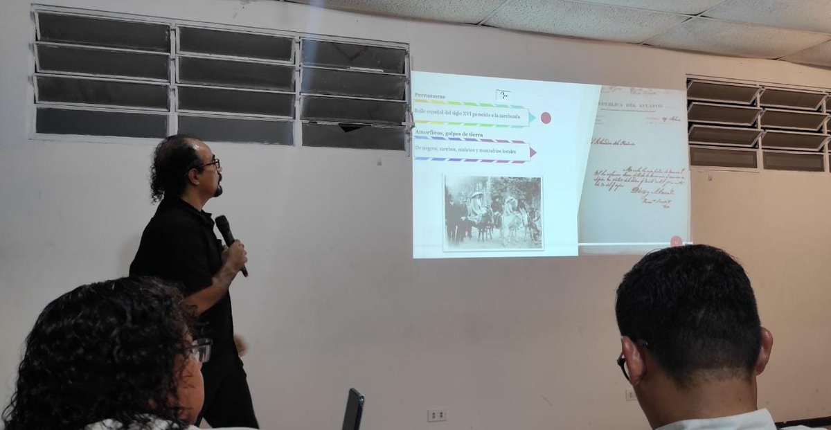 PuebloMontubioE's tweet photo. Guayas|| Dirigentes y eminencias de cultura presenciaron la magistral conferencia #QueBailaronLosProceres del Secretario Nacional de Cultura del #PME #WilmanOrdoñez, la participación de Ballet Folklorico #Spondylus y el amorfino de #CarlosChiriboga dieron el toque artístico... https://t.co/tlDs0FVMW6