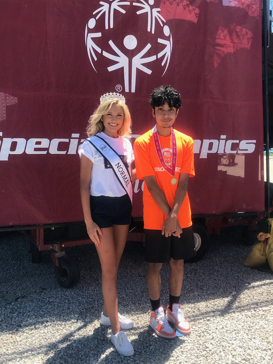 UTHS_MrWright's tweet photo. Congrats to UT’s Brian M. on his STATE CHAMPIONSHIP in the Special Olympics Standing Long Jump! https://t.co/t4Ee79tMP0