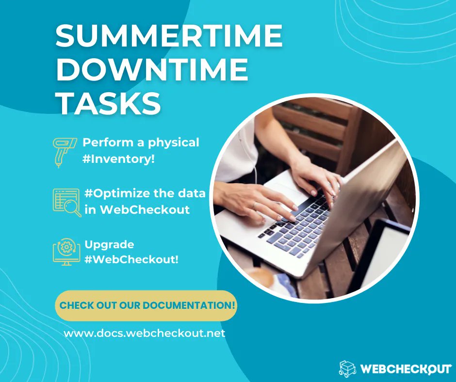 webcheckout's tweet photo. #Summer is the perfect time to set up for success! Perform a physical #inventory to verify equipment location. Upgrade #WebCheckout to benefit from the latest features. #Optimize WebCheckout data to make business decisions. Reach out to your Account Manager today to learn more. https://t.co/LbbVSG7xdo