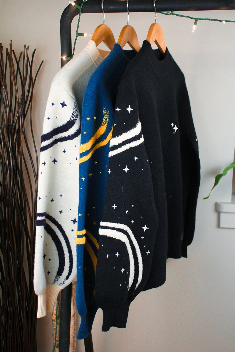 ✨ STARSCAPE SWEATER GIVEAWAY✨

To thank y'all for so many milestones hit &amp; to celebrate our upcoming line, I'm giving away a Starscape Sweater to 3 WINNERS!!🌙☁️✨

To Enter:
✨RT this post!
✨Follow me <a href="/carmiico/">Carmico ✨️</a>!

Winners will be chosen on June 24th @ 6pm EST! 💖 (info below)