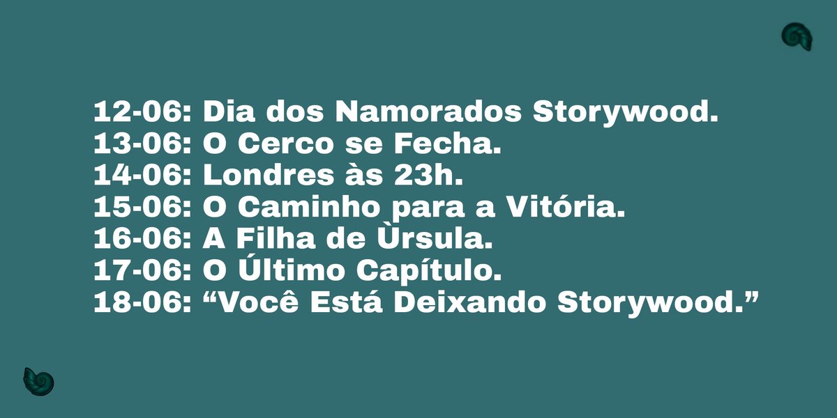 STRYWD's tweet photo. 8° e Última Semana. https://t.co/gqobdODsPY