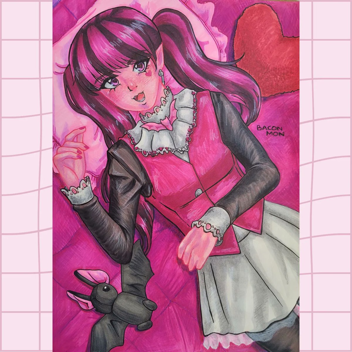 baconmon's tweet photo. She is sooooo girl I love her π¦π
#baconmon #MonsterHigh #draculaura #myart #illustration https://t.co/qLXLvfRGiW