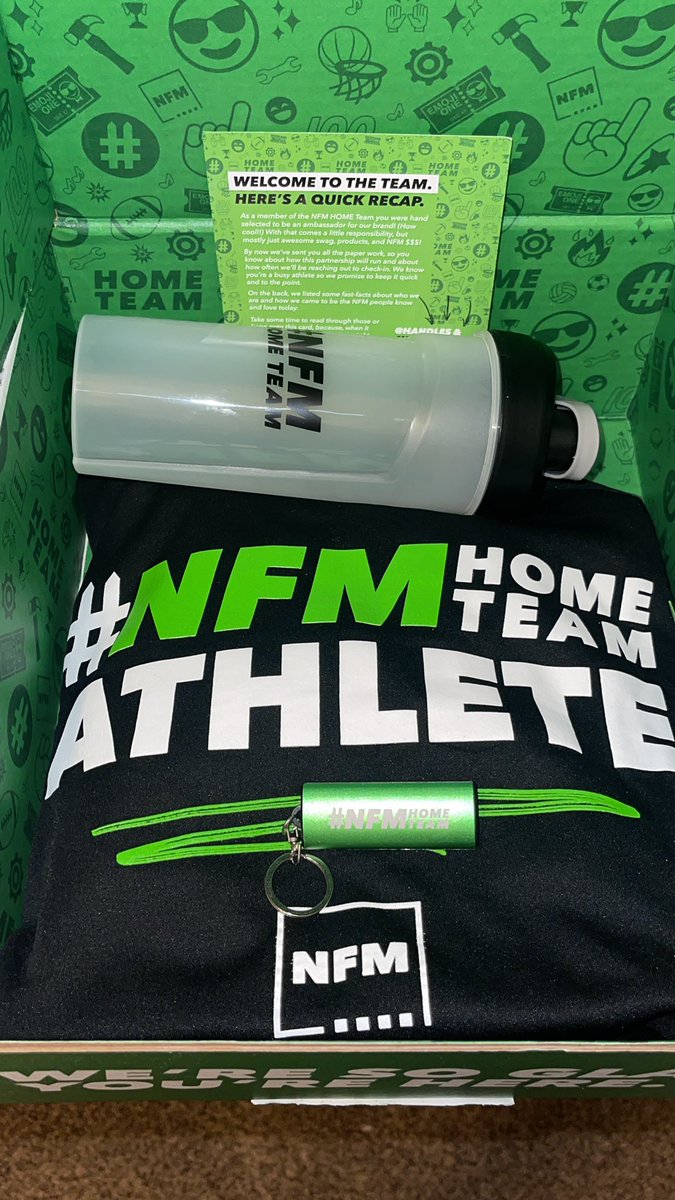abruceiv's tweet photo. Excited to join and be apart of the Nebraska Furniture Mart home team! @nfmtweets #NFMathlete https://t.co/annNm8tsOw