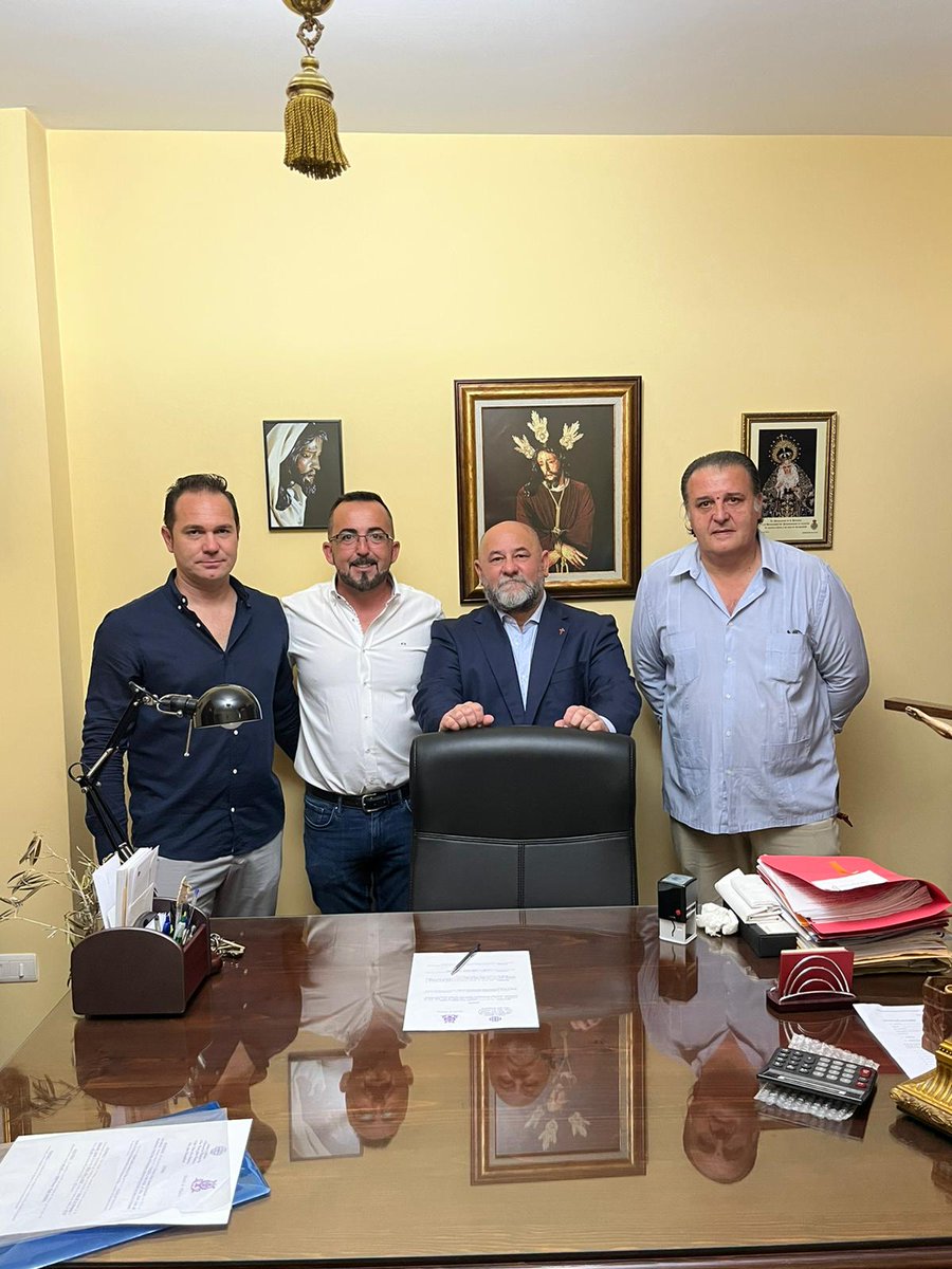 🎙️//RENOVACIÓN CON LA HERMANDAD DEL PRENDIMIENTO <a href="/PrendimientoJrz/">Hermandad del Prendimiento</a> DE JEREZ PARA LOS PRÓXIMOS TRES AÑOS//