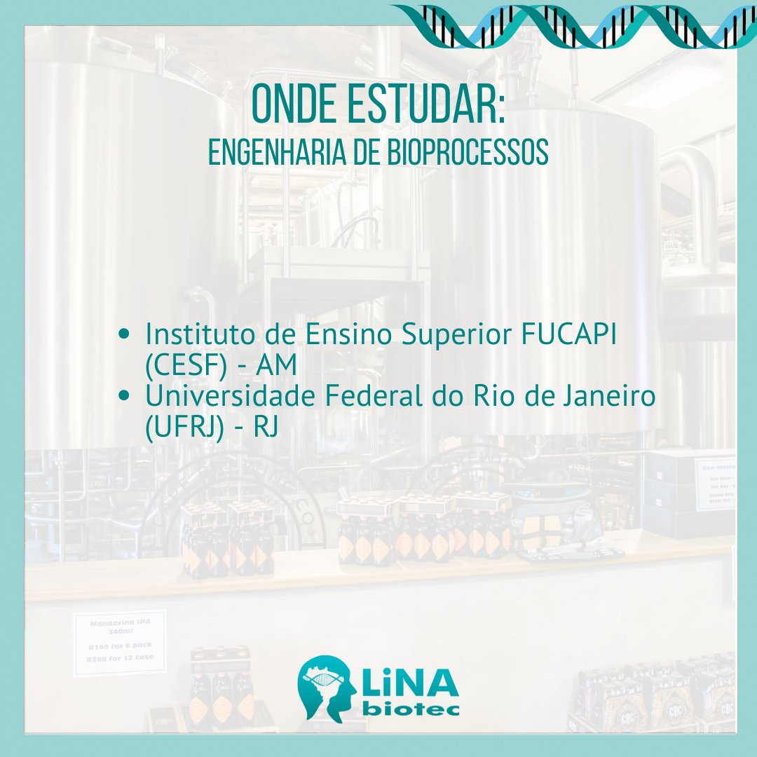 LiNAbiotec's tweet photo. #VemComABiotec #Biotecnologia #Engenharia https://t.co/DHpVVkmqiJ