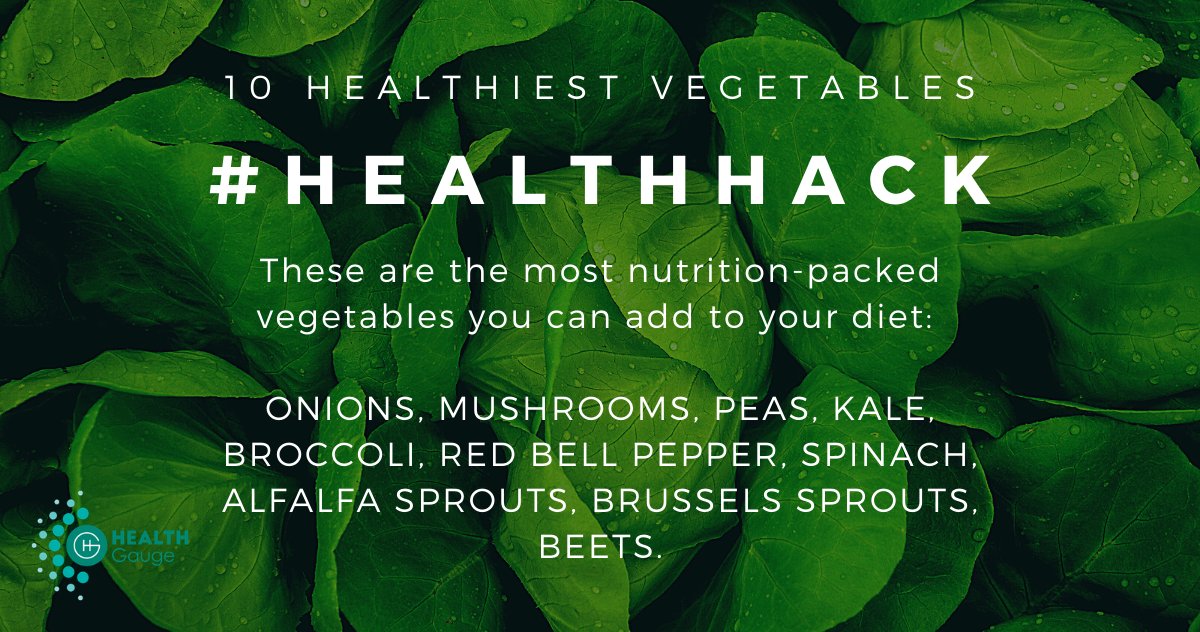 Whether or not you're a vegetarian, today's the day to eat up. 

#EatYourVegetablesDay 

healthgauge.com