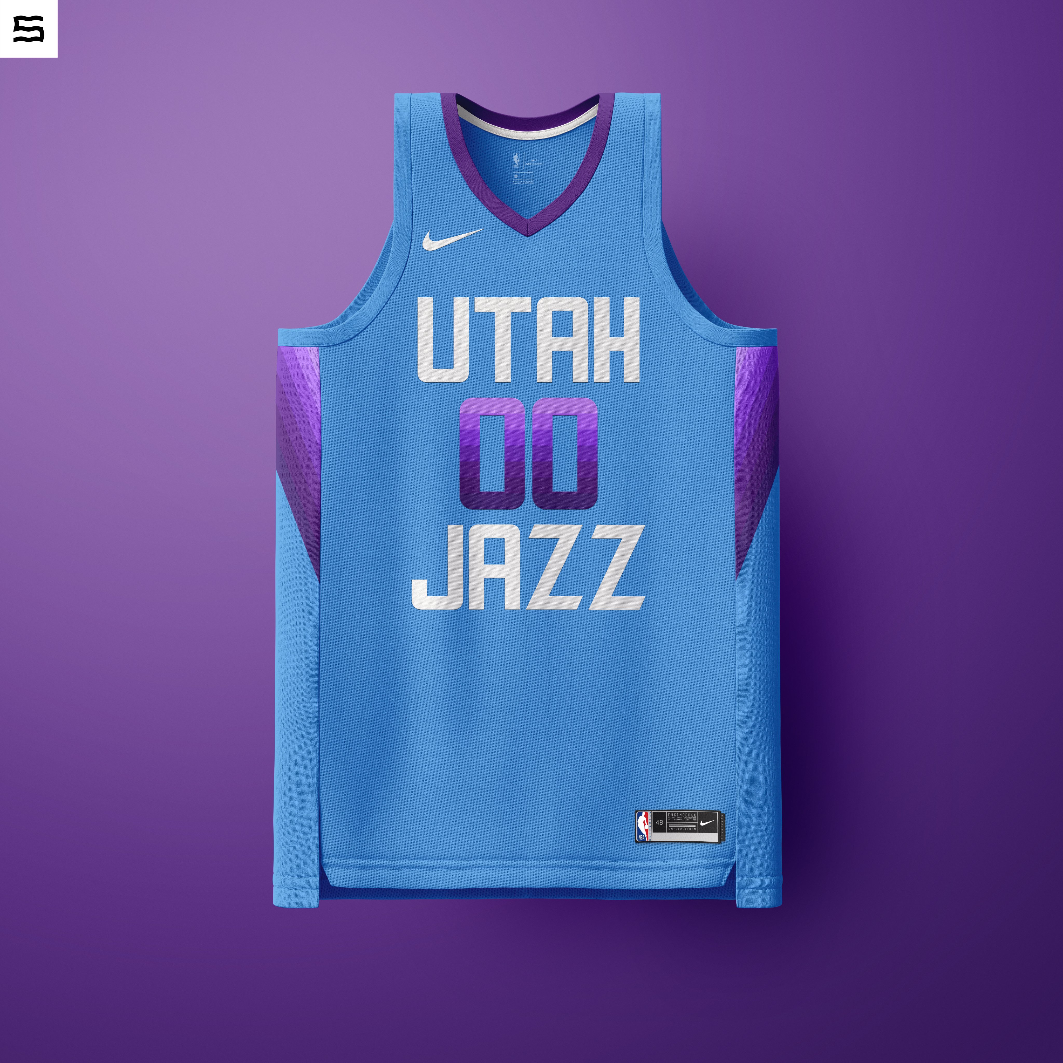 Jazz Uniform Tracker on X: Utah Jazz 2022 Rebrand Concept   / X