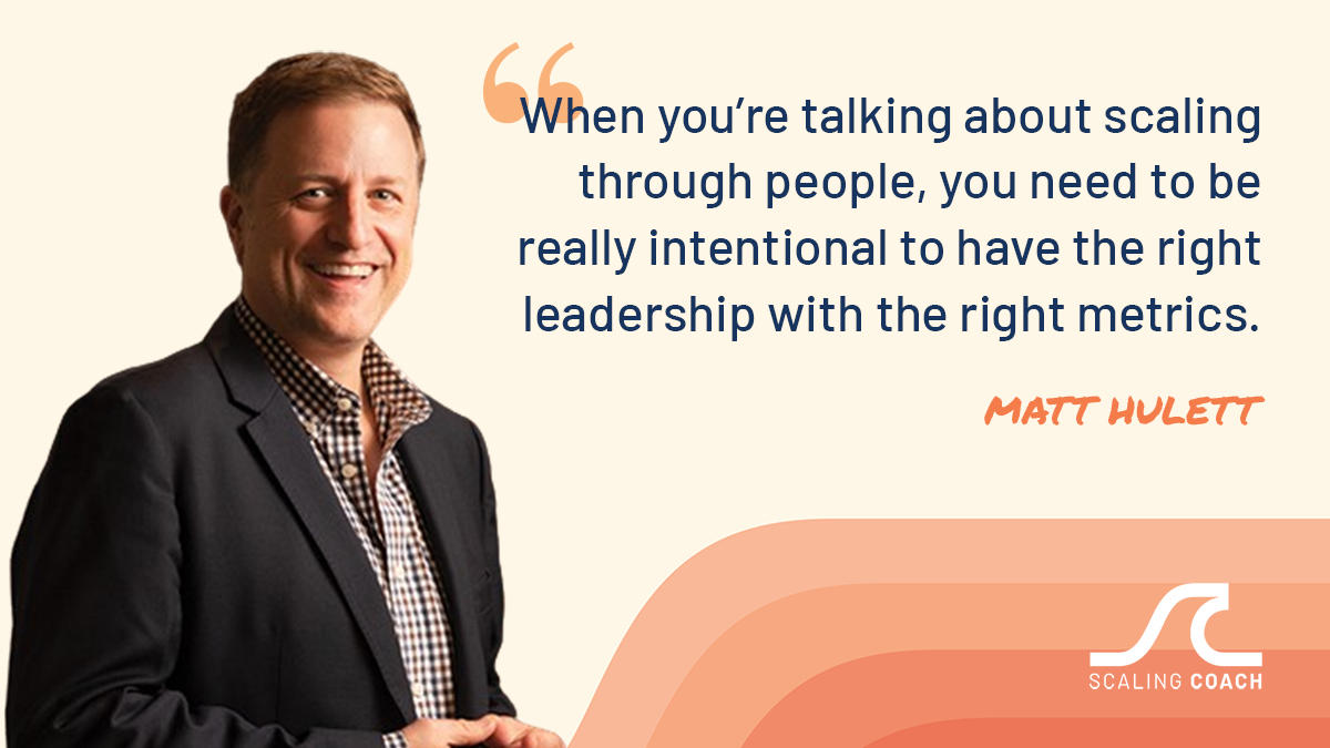 Matt Hulett shares the importance of feedback &amp; analytics when it comes to putting everyone in the right seats in your business.

In my conversation with Matt, we discuss why you need to have a continuous feedback loop within your company.

#scalingcoach #scalingup