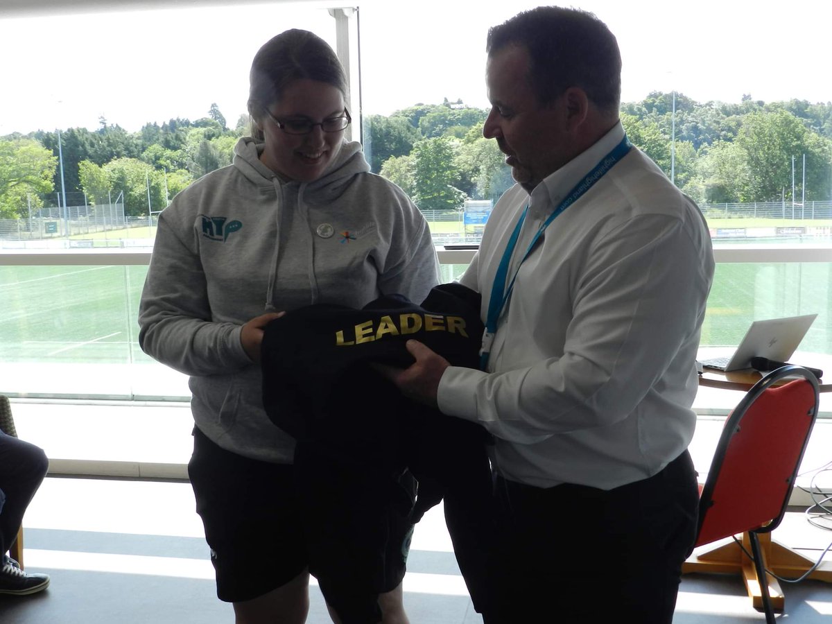 HighlandYC's tweet photo. What an absolutely amazing day at #HYP2022 I hardly got an opportunity to post anything today but what a privilege to be surprised with my Gold Leadership Hoodie, presented by @hlhceo https://t.co/vdwiyi4qxr