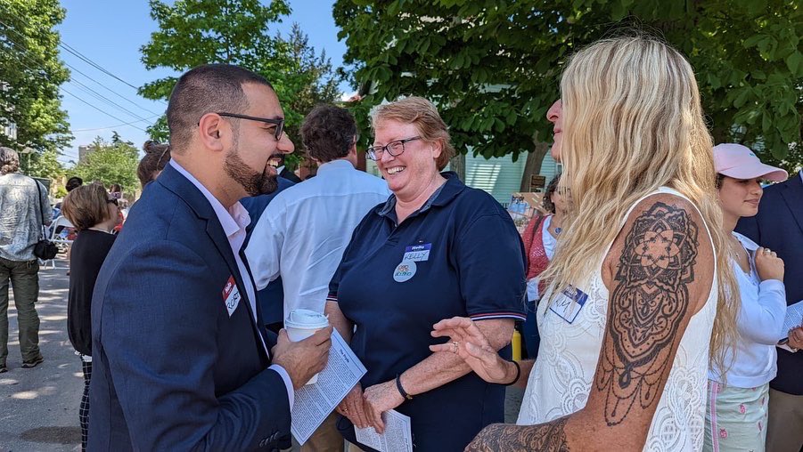 RicardoNArroyo's tweet photo. The groundbreaking for the Pryde, the first LGBQT+ inclusive affordable senior housing development in New England, was a special and historic moment. Proud that its both in my District and home neighborhood of Hyde Park. https://t.co/CdLPyQNHSS