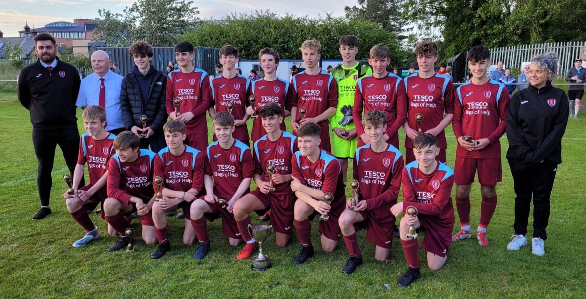 agol123's tweet photo. It was Krzysiek last game for Haddington FC tonight and what an end to great journey with the team. The winners of Jackie Faichney Memorial Cup 2021/2022 👏⚽🏆
Well done to all the players, coaches and parents💪👍 https://t.co/nP9TjbrycO