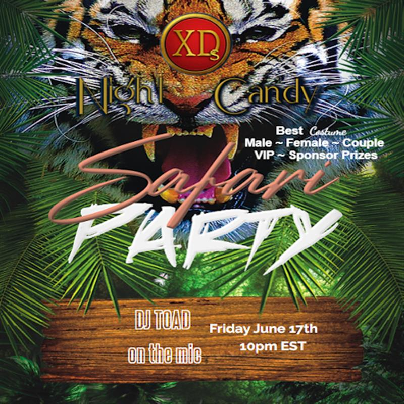 SaphyreRosewg's tweet photo. 彡★ Rumble in the jungle at Night Candy!  Trivia, Prizes, Best Dressed and VIP Giveaway!  DJ_Toad_TCD on tunes,  TiCkLeS on Purple, Rhythmic Fusion on stage! Start at Passions then get some Night Candy 彡★ vww://utherverse.vww/NightCandy_SD/NightCandy https://t.co/E4c3jlJ0Ae