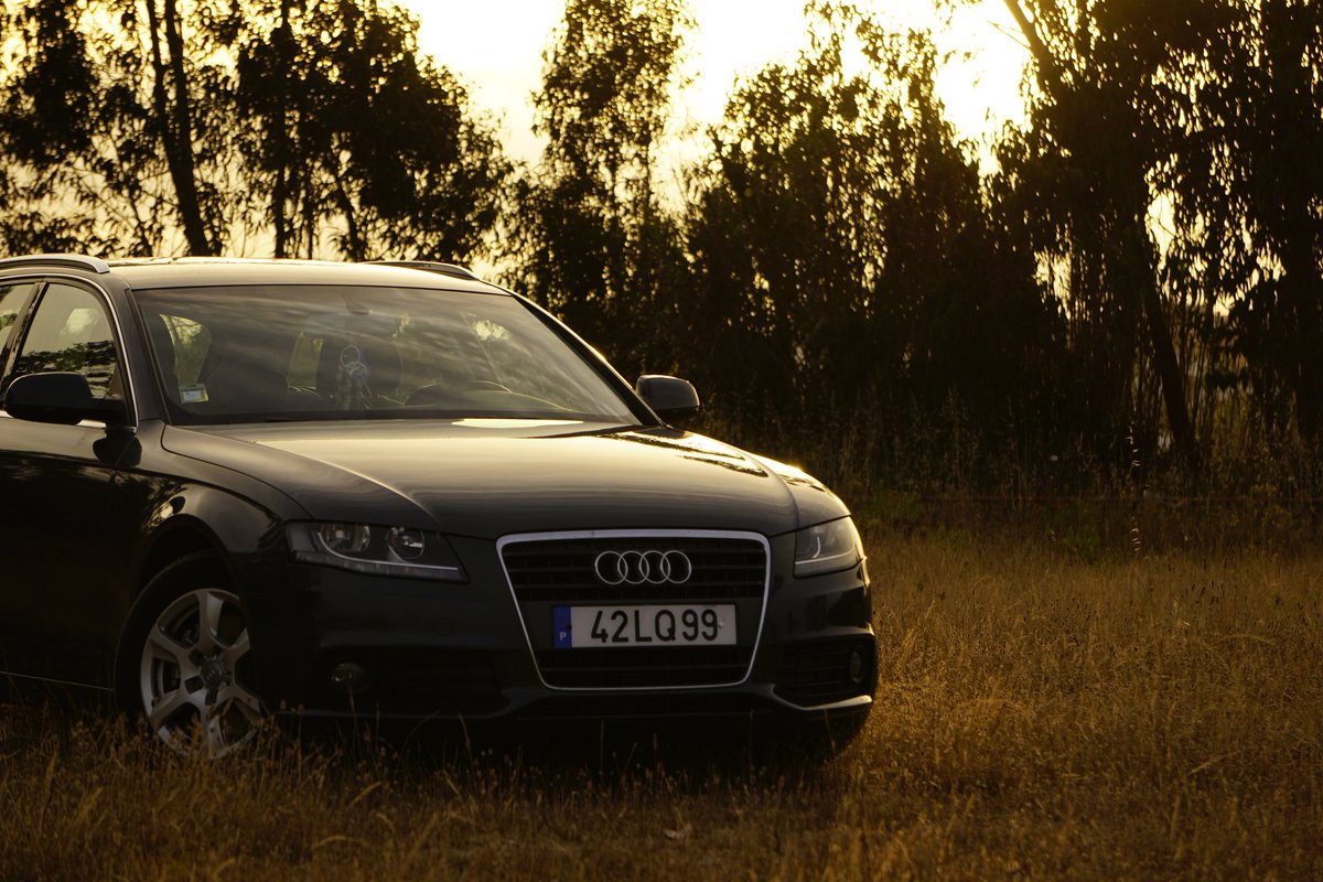 Sunset Vibes #audi #car #audiavant
