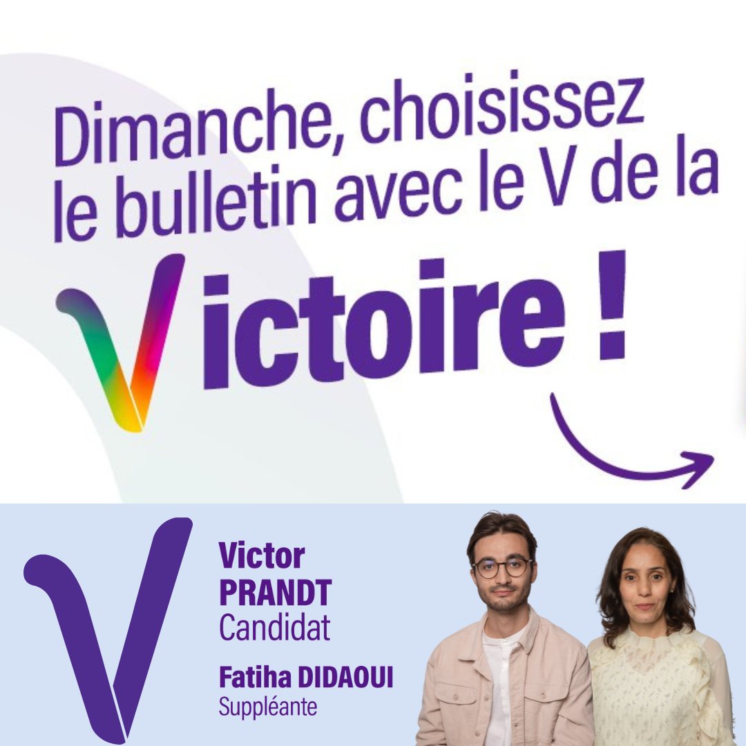 Nupes6913's tweet photo. Ce dimanche, en votant avec le bulletin de Victor Prandt, vous votez pour un député qui va appliquer le programme de la #NUPES.

Pour élire une majorité de députés au service du peuple et pour envoyer Jean-Luc #Mélenchon à Matignon, #VaVoterNUPES ! ✌ #circo6913 https://t.co/bRbRPxrf9h